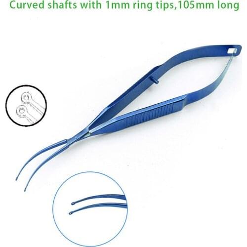 Ophthalmic Lens Forceps Microscopic Animal Experiment Tweezer Ophthalmic Instruments