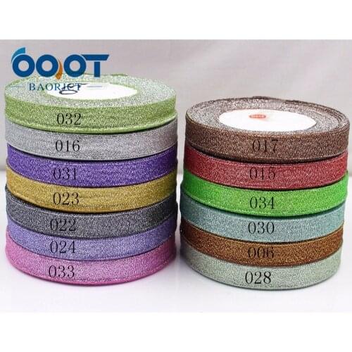 OOOT BAORJCT 1710188,12MM 13 color optional 25 yards green onion ribbon, wedding dress ribbon, gift packaging, DIY hand material
