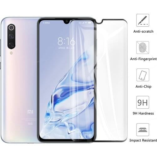 Full Cover Curved Tempered Glass For xiaomi mi note 10 CC9 Pro Screen Protector For Xiaomi Note 10 MiCC9 Pro Note10 Front Glass