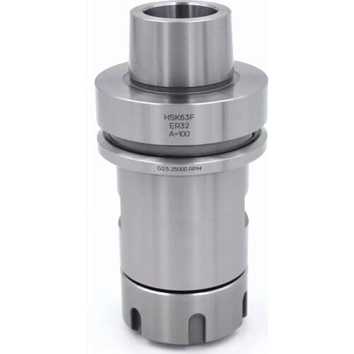 Precision HSK63F ER40 HSK63F ER16 ER20 ER25 ER32 ER40 70L 80L 100L Collet chuck tools holder for CNC machine mill Balance G2.5