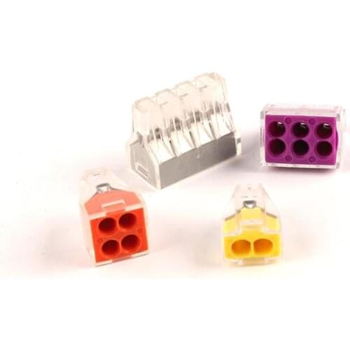 Quick Wire Connector Mini PCT Universal Compact Wiring Conector Connect Terminal Block Electrical Led Light Terminal Block