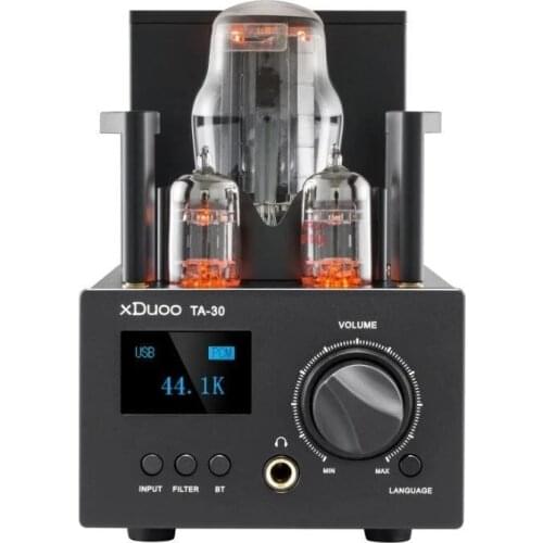 XDuoo TA-30 ES9038Q2M DSD512 PCM32Bit/768K Bluetooth 5.0 Tube Headphone Amplifier