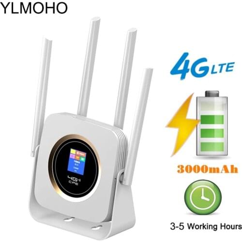 YLMOHO 4G 3G LTE/Unlock/Mobile Router CPE 4G 3G Modem Network Access Point Router Hotspot Broadband Wifi/Signal Booster Gateway