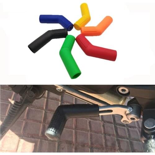 Motorcycle Gear shifter shoe protector case shift lever protective cover For Yamaha SEROW 225 250 TTR 125 250 600 XT250 TRICKER