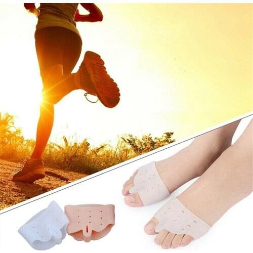 1Pair Useful Bunion Pad Toe Spacer Soft Gel Separator Pain Relief Tailor Corrector Foot Care Tools for Men Women