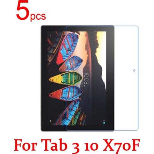 5pcs Ultra Clear/Matte/Nano anti-Explosion LCD Screen Protector Film Cover For Lenovo TAB 3 10 Business X70F P8 TB-8703F Film
