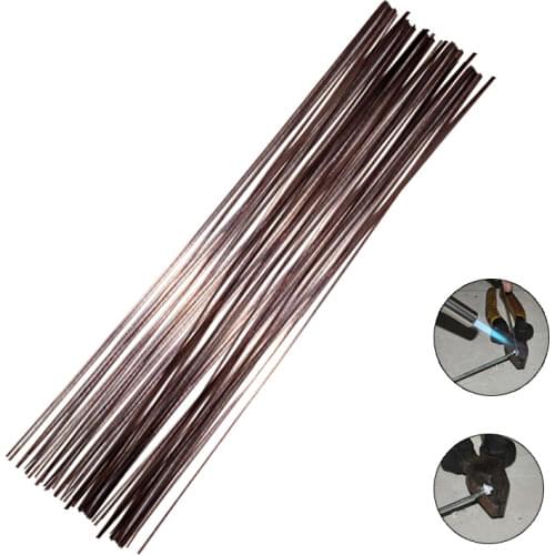 500g/Bag 1kg/Bag Yellow Carbon Steel TIG Welding Rods TIG-50 1.6/2/2.4/3.2mm Diameter Copper Coated Carbon Steel Round Bar