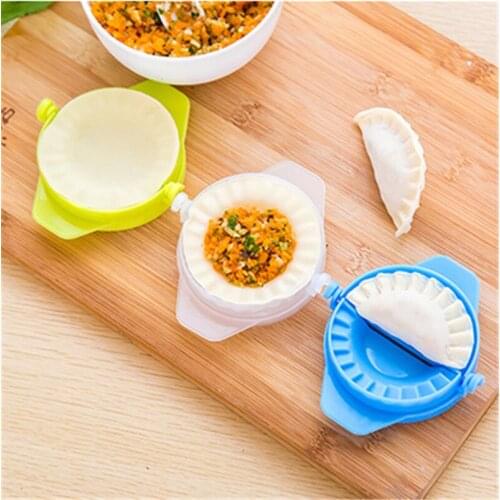 DIY Simple Cooking Ravioli Dumplings Mold Plastic Dumplings Tool Dough Pie Mold Home Dumpling Machine For Kitchen Accessories