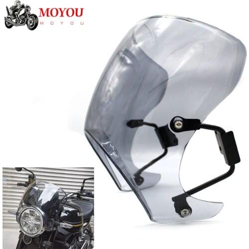 For KAWASAKI Z900RS Z 900RS 2018-2021 New high quality Motorcycle Screen Windshield Fairing Windscreen Baffle Wind Deflectors