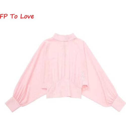 FP TO LOVE Womens Chiffon Blouses