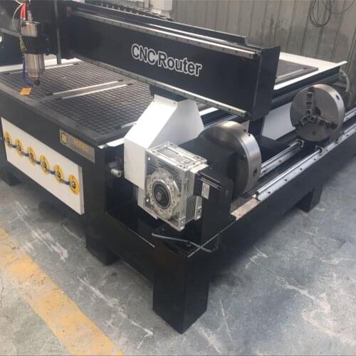 Cheap 4 axis cnc machine price with Mach3/1325 china wood milling cnc router for MDF cutting engraving cnc rotary lathe machine