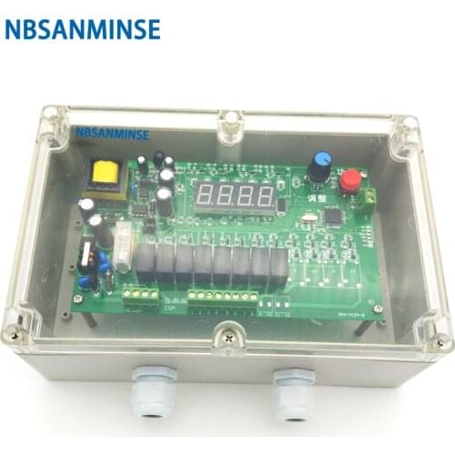 NBSANMINSE MCY - 64 , 20L Wall Mounted Type Pulse Jet Valve Controller PCB Controller Strong Antijamming Working Capability