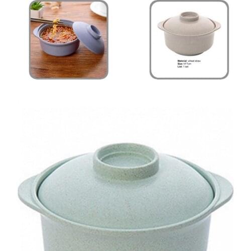 4 Colors Reusable Reusable Noodle Bowls with Lid Easy Clean Salad Container Portable for Noodles