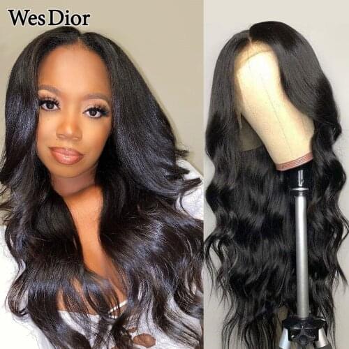 Body Wave Lace Front Wig Natural Hairline 13x4 Lace Frontal Human Hair Wigs With Baby Hair Brazilian Preplucked 4x4 Closure Wigs