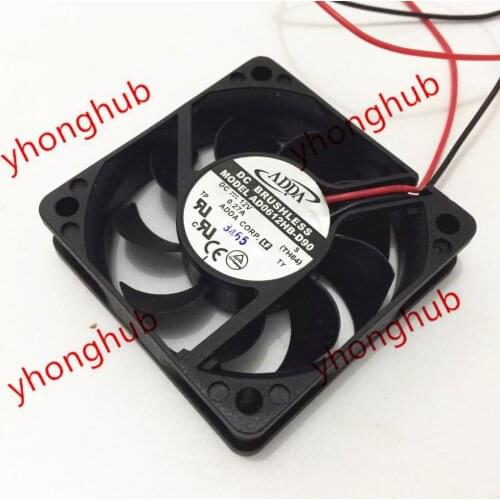 ADDA AD0612HB-D90 DC 12V 0.27A 60X60X15mm Server Cooling Fan