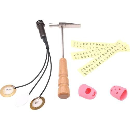 Kalimba Transducer Pickups Hammer Tuning Tool Percussion Replacement Parts