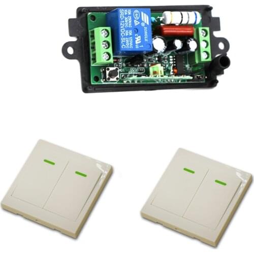 110V/220V Wireless Remote Control Switch Wireless Power Relay Receiver Transmitter Radio Light Switch Smart house