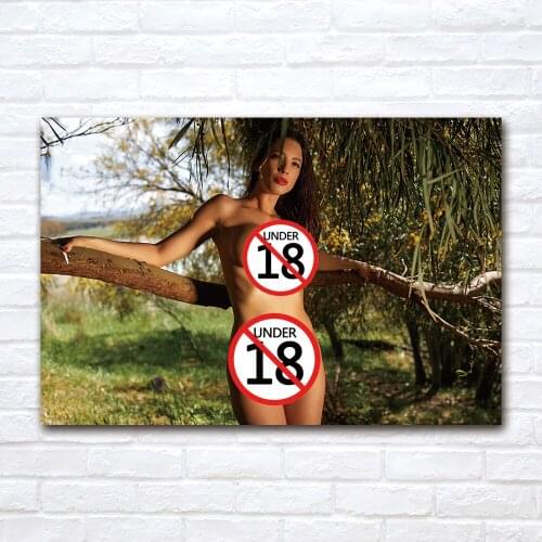 Modern Sexy Woman Hot Body Canvas Painting Contemporary Art Poster Print Adult Model Wall Picture for Living Room Home Decor