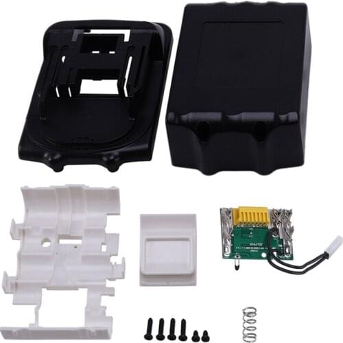 TOP For Makita 18V BL1850 BL1830 Battery Box Kit Replacement, Power Tool Battery Box (No Battery)