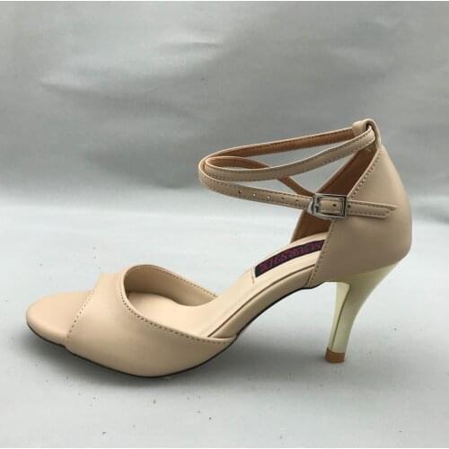 7.5cm heel Classical Flamenco Dance Shoes Argentina Tango Shoes pratice shoes MST6282ANUL Leather Hard high heel available