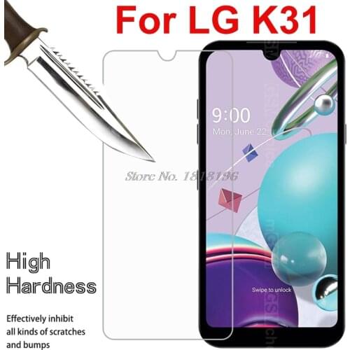 Tempered Glass For LG K31 Screen Protector Film Toughened Hardness For LG K31 LMK300Q Phone Protective Film Glass Cover
