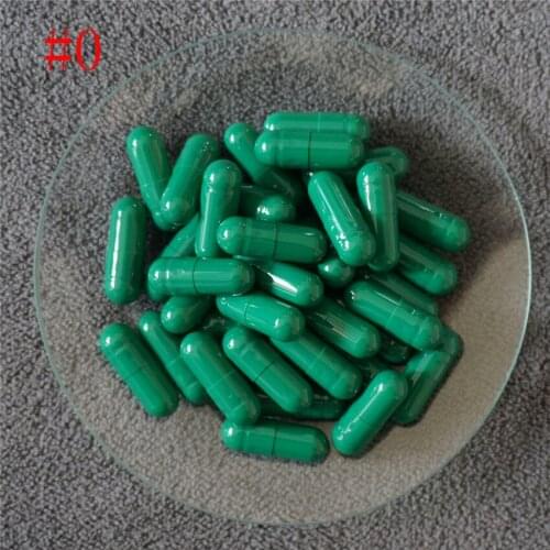 0# 1000pcs 0 Size High Quality Hard Gelatin Empty Refillable Capsules, Hollow Gelatin Capsules ,Joined or Separated Capsules