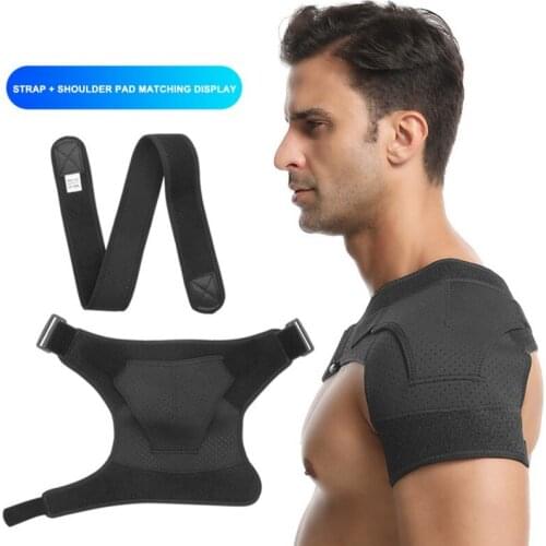 Breathable Adjustable 1 Pcs Shoulder Support Straps Men Women Bandages Shoulder Protection Gym Sports Safety Care