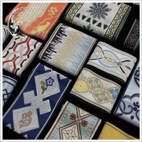 2meters/lot National Embroidered Webbing DIY handmad sewing Ribbon Sofa Curtain Carpet decorative Upholstered benches accessory