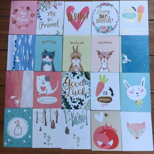 20Pcs moe pet&love Acid Free Colorful Foil Gold Paper Pocket Cards for Scrapbooking DIY Projects/Photo Album/Card Making Crafts