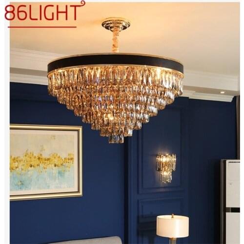 86LIGHT Chandelier LED Pendant Lamp Postmodern Lighting Fixtures for Home Living Dining Room