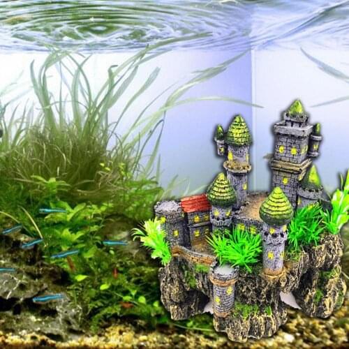 Aquarium Fish Tank Ornament Coralline Landscape Decorative Accessories Artificial Aquarium Crafts Miniature Decor Pet Products