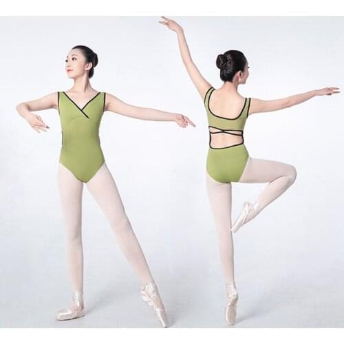 Ballet Dance Leotard For Women Professional Ballet Tutu Dance Wear Stage Costume Gymnastics Bodysuit Ballerina Clothes JL1772