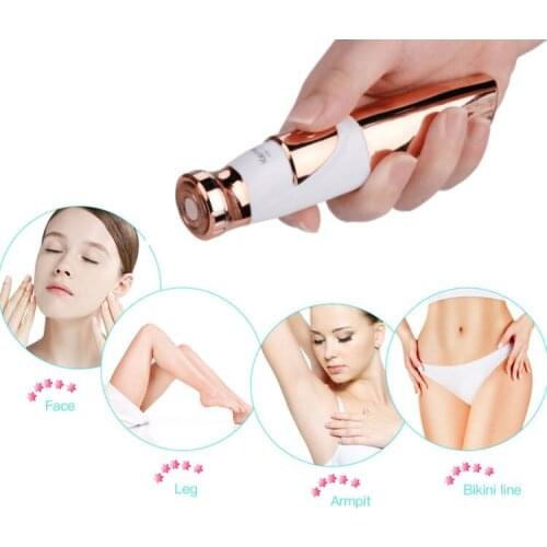 Safe Fast Electric Lady Face Hair Remover Shaver Razor Painless Epilator Lipstick Women Shaver Hair Removal Whole Body Trimmer