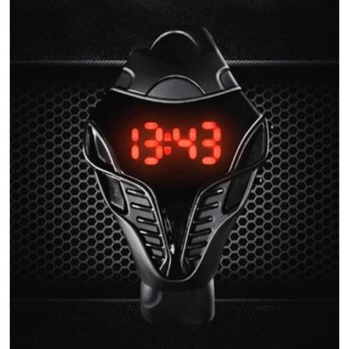 Silicone Sport Gift Cool Reminder Digital Watch Wristwatch Fashion Valentines Day Led Children Triangle Dial Calendar Unisex