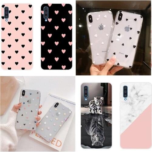 3D Luxury Case For Samsung Galaxy A50 A505F A505 2019 A30 A305F A305 A 30 Soft Silicone Cover Fundas For A7 2018 S10 e Plus