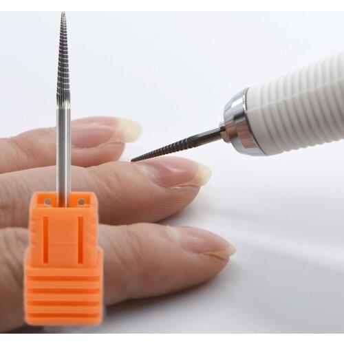 2020 NEW Super Carbide Nail Drill Bit Electric Nail Mills Cutter for Manicure Machine Nail Files Accessories Cuticle Clean