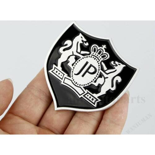 Metal JUNCTION PRODUCE JP Luxury VIP Car Trunk Side Emblem Decal Sticker Badges