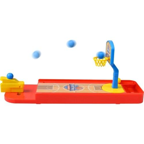 Mini Desktop Basketball Shooting Toy Pinball Launchers Game Kids Educational Toys for Children Gifts