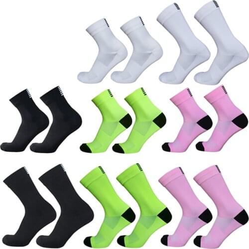New Pro Sports Cycling Socks Men Women Breathable Combination Outdoor Long Short Road Bike Socks Calcetines Ciclismo