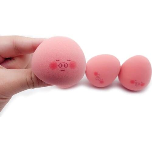 Piggy Cosmetic Puff Makeup Sponge Blending Face Liquid Foundation Cream Make Up Cosmetic Powder Puff