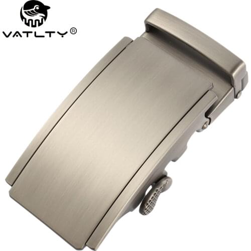 VATLTY 2021 Mens belt buckle hard rust-proof metal 3.6cm business belt buckle for men elegant black gold mens accessories