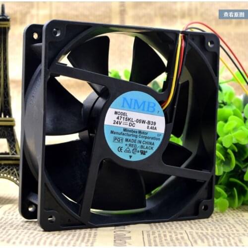 Fanuc system cooling fan 4715KL-05W-B39 DC24V 12038