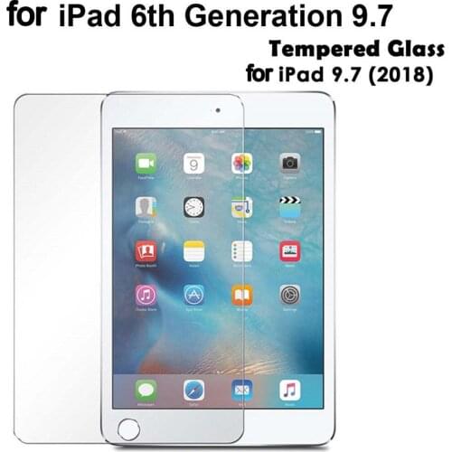 Tablet Tempered Glass Screen Protector Film for Apple iPad 9.7in 6th Gen A1893 9H Toughened Protective Film Guard планшет