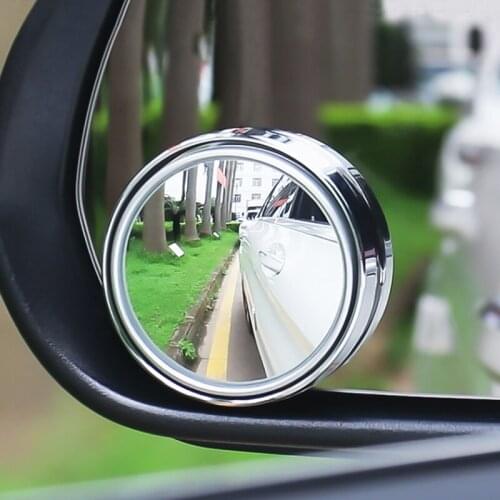 2x 360 Degree Car Rearview HD Blind Spot Mirror Adjustable For Audi A3 A4L A5 A6L A7 Suzuki Swift Grand Vitara Sx4 Jimny
