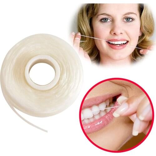 50m 1 Box Portable Floss Care Picks Tooth Cleaner Health Hygiene Supplies Oral Care Tooth Cleaning