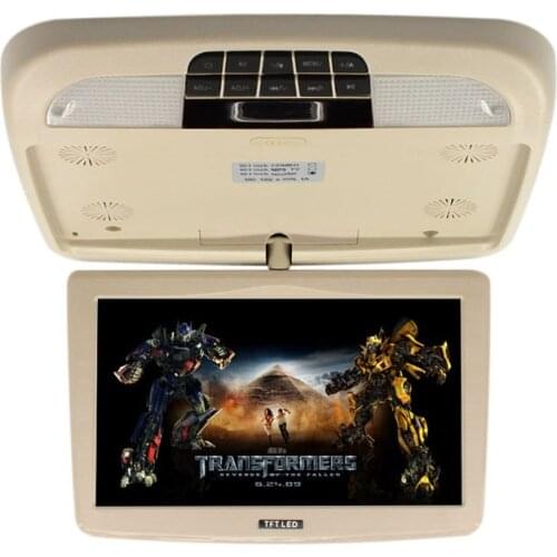 10 Inch Flip Down TFT LCD Monitor lcd Car Monitor Car Roof Mount Monitors Support PAL/NTSC Car Styling