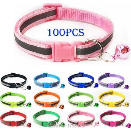 100pcs printing Pet Dog Supplies printing Useful Neckerchief Dog Collars For Small Dog cat id tag Accessories wholesale Safe