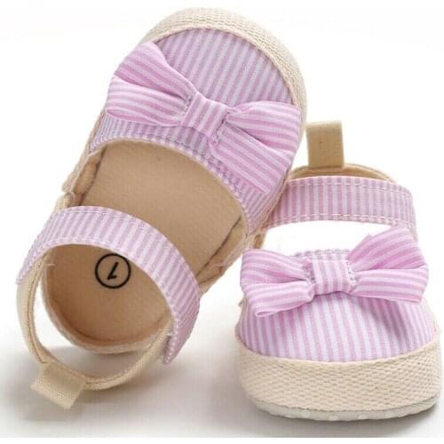 2020 Toddler Newborn Baby Girl Soft Sole Crib Shoes Anti-slip Prewalker Sneakers