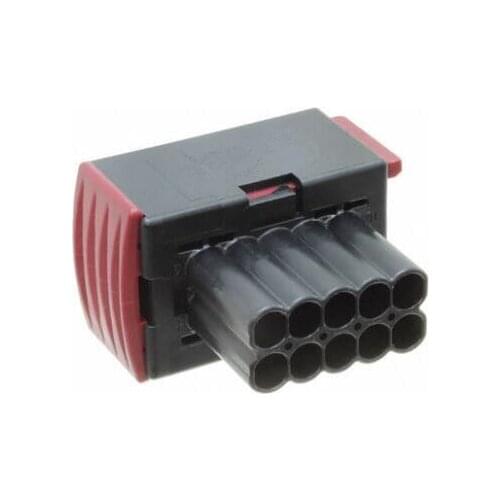 5/10/20/50pcs/lot TE AMP JPT 10 Pin/Way Headlights Lamp Connector Plug Socket Adapter With Terminal For Peugeot Citroen Buick