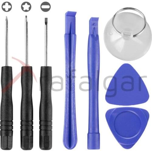 8 in 1 Opening Pry Set Kits Disassemble Tools For iPhone 4 5 6 7 8 For Android 8in1 Screwdriver Mobile Phone Repair Tools Kit